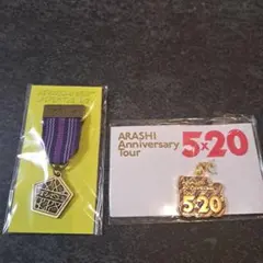 ARASHI Anniversary Tour 5×20 ピンバッジ