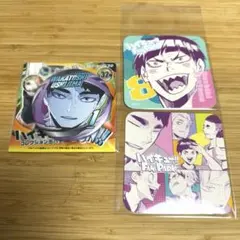 ハイキュー!! ファンパーク 牛島若利 五色工 白鳥沢 缶バッジ コースター