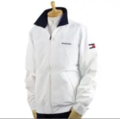 TOMMY HILFIGER スイングトップ ナイロン ジャケット ホワイト　S