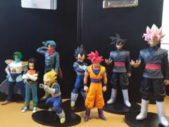 ドラゴンボール 超造集 ＤＸＦ ソフビ フィギュア ８体セット まとめ売り