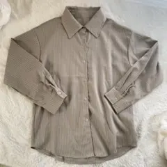 ストライプシャツ 長袖シャツ