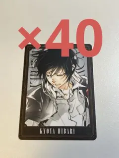 REBORN ボードゲーム 雲雀恭弥② 40枚セット