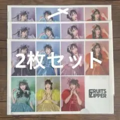 FRUITS ZIPPER クリアファイル　2枚セット