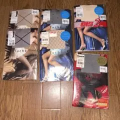 GUNZE Tuche 網 タイツ ストッキング セット まとめ グンゼ