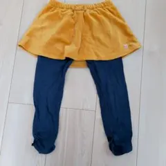 ミキハウスホットビスケッツ　スカート付パンツ　100