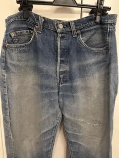 【希少◎】vintage 80s 501 USA製 ハチマル 鬼ヒゲ　レアのサムネイル