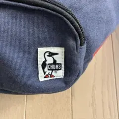 CHUMS ボディバッグ レッド・ネイビー