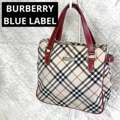 希少✨バーバリーブルーレーベル ノバチェック ミニハンドバッグ