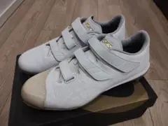 ASICSアシックス P革付スパイク27.0cm ホワイト