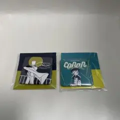 コナン探偵社　スクエア缶バッジ　江戸川コナン　怪盗キッド　黒羽快斗