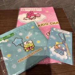 に*ゃ様 一番くじ サンリオキャラクター大賞 当たりくじ タオル チャーム 巾着