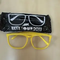 AAA BUZZ TOUR 2011 メガネ イエロー　黄色