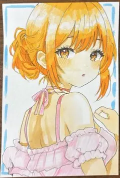 【原画】手描き オリジナルイラスト 練習イラスト