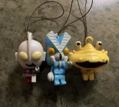 ウルトラマン ストラップ 3個セット