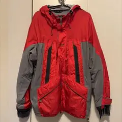 Helly Hansen ナイロンジャケット Mサイズ レッド/グレー