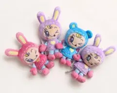 ナルミヤキャラクターズ ミニぬいぐるみ ベリエちゃん 4点セットのサムネイル