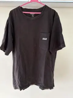 Coleman ポケット付き Tシャツ ブラック LL