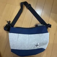 CHUMS ショルダーバッグ ネイビー×グレー