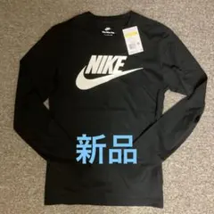 長袖Tシャツ　新品　Sサイズ　ブラック　ホワイトロゴ