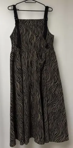 THOUSANDMILE ゼブラ柄2wayロングワンピース