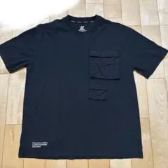 TULTEX メンズ ポケット付き Tシャツ ブラック L Lサイズ