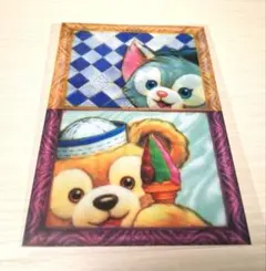 ディズニー ポストカード ダッフィー ジェラトーニ