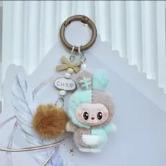 新品入荷ラブブ ぬいぐるみキーホルダー ミクスカラーのサムネイル