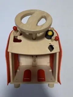限定品　プラントイPLANTOYS マイファーストドライビングシート 木製