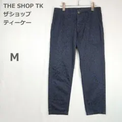 【ザショップティーケー】カジュアルパンツ レオパード柄 個性派 美脚 紫系 Mのサムネイル