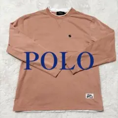 【美品】POLO ピンク 長袖　カットソー Sサイズのサムネイル
