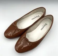 レペット repetto サンドリオン 39 ブラウン エナメル バレエ - メルカリ