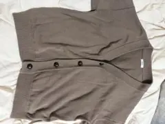 epnok ブラウン カーディガン L