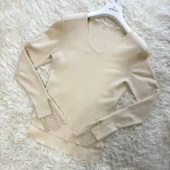 極美品✨フォクシー カシミヤ100% ニット クラウド バルーンスリーブ