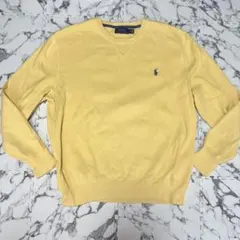 POLO RALPH LAUREN イエロー セーター L