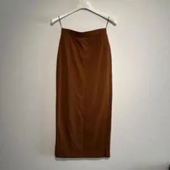 UNIQLO Mame Kurogouchi タイトスカート ブラウン Sのサムネイル
