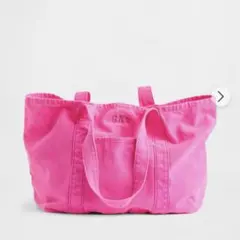 新品未使用タグ付き GAP ギャップ ロゴトートバッグ ピンク GAP ロゴトートバッグ ネオンピンクブルー - メルカリ