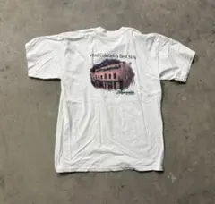 90s 00s カジノtシャツ グラフィックtシャツ ホワイト 白