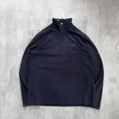 THE NORTH FACE TKA100 ハーフジップ M 紺 薄手 フリース