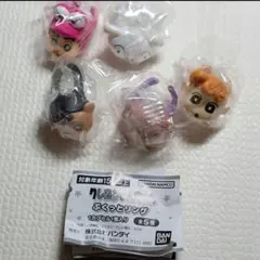 【2-5】クレヨンしんちゃん　ぷくっとリング　全5種 コンプ