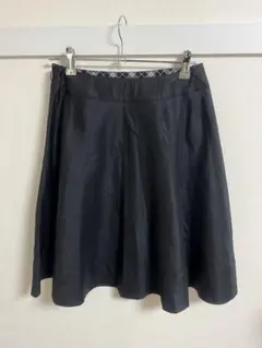 【美品】BURBERRY BLUE LABEL 膝丈フレアスカート 36
