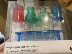 フライングタイガー ミニチュア 試験管 ビーカー 実験 セット カラフルのサムネイル