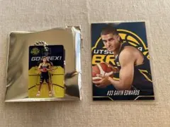 宇都宮ブレックス　ギャビン戦のブリスタズキーホルダー＆トレカのセット