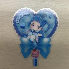 キミとアイドルプリキュア　キュアウィンク うちわ型クリアカード　映画　入場者特典