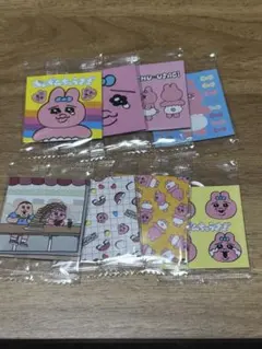 おぱんちゅうさぎ ウエハースチョコ おまけシール 8枚セット