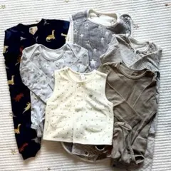 大特価 ベビー服 まとめ売り① 冬服 H&M ユニクロ ロンパース スリーパー