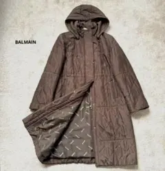 ✨極美品✨バルマン　リバーシブル　シルク　リスファー　コート　サイズL BALMAIN バルマン 毛皮コート シルク100% リバーシブル 高級感 - メルカリ