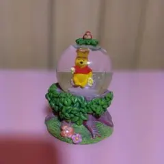 ディズニーストア　プーさん　ミニスノードーム