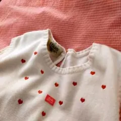 familiar f dash ワンピース オレンジ 120