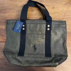 Polo Ralph Lauren トートバッグ ブラック/ゴールド