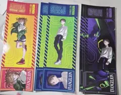 【エヴァンゲリオン】ローソン限定オリジナルステッカー全3種計6枚セット